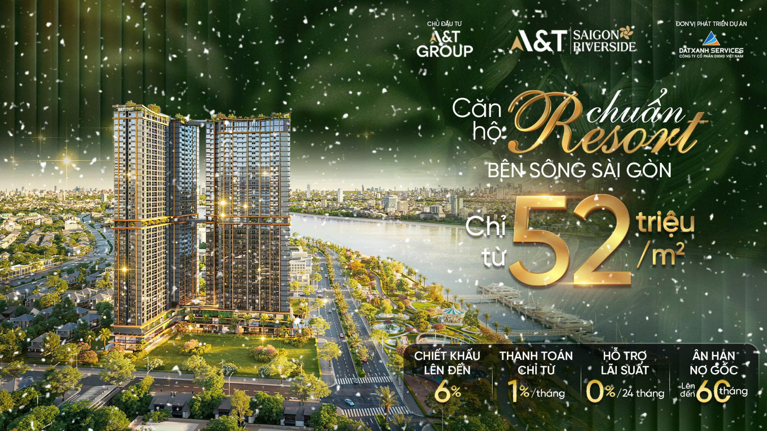 Căn hộ chuẩn resort tại At Saigon Riverside