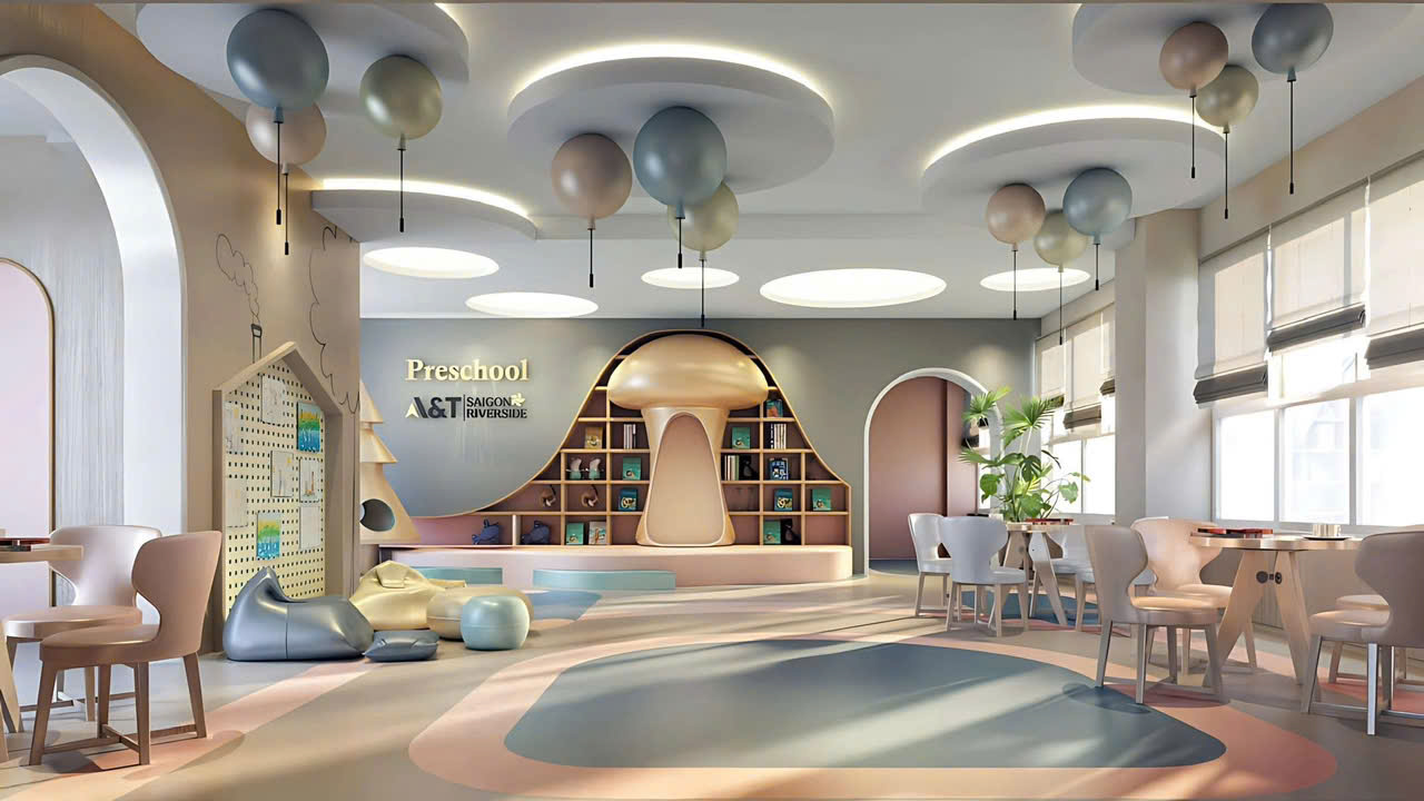 KHu vực tiện ích tại at saigon riverside