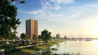 Phối cảnh tổng dư án at sky garden Thuận An