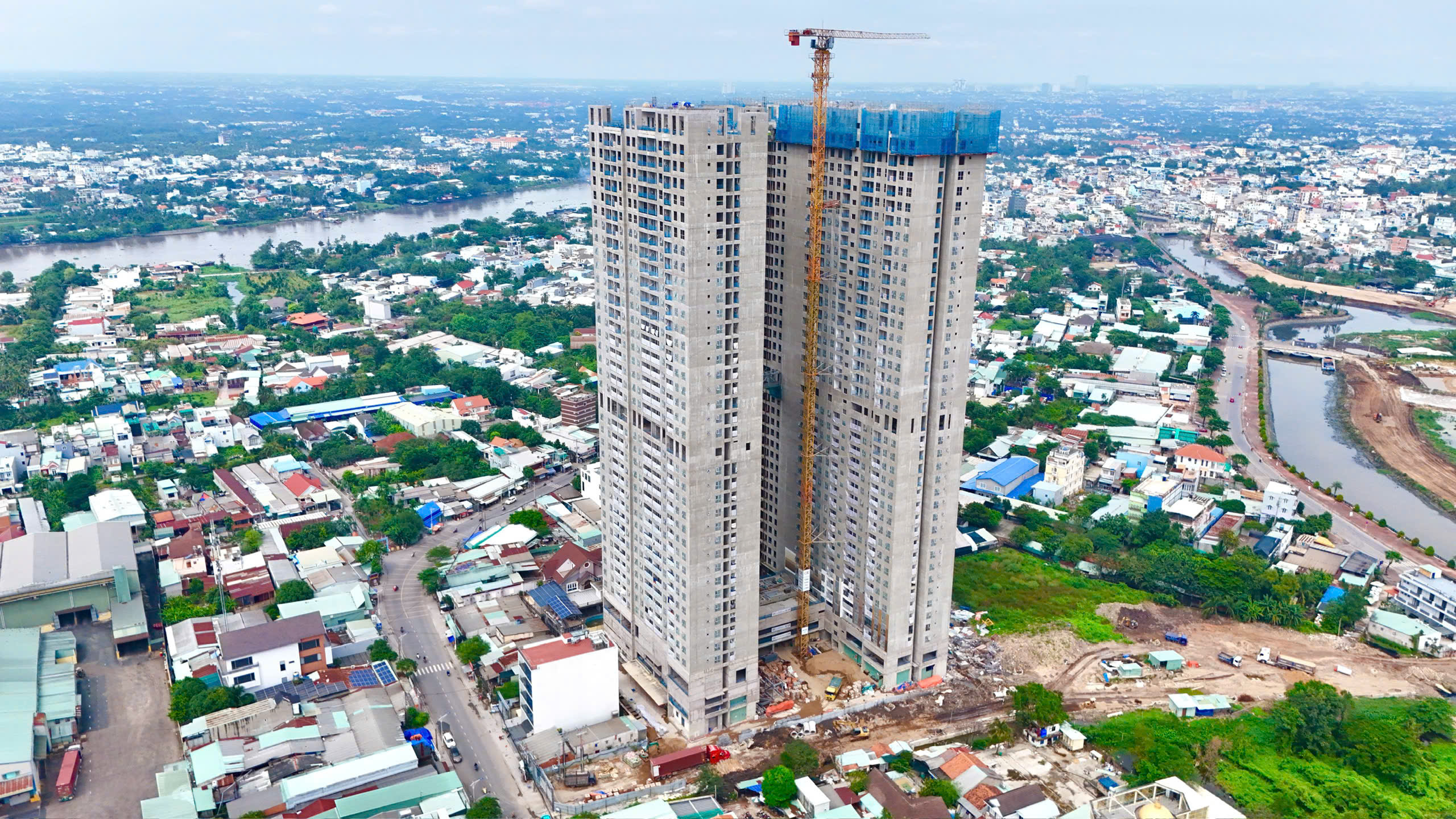 Tiến độ dự án at sky garden 1