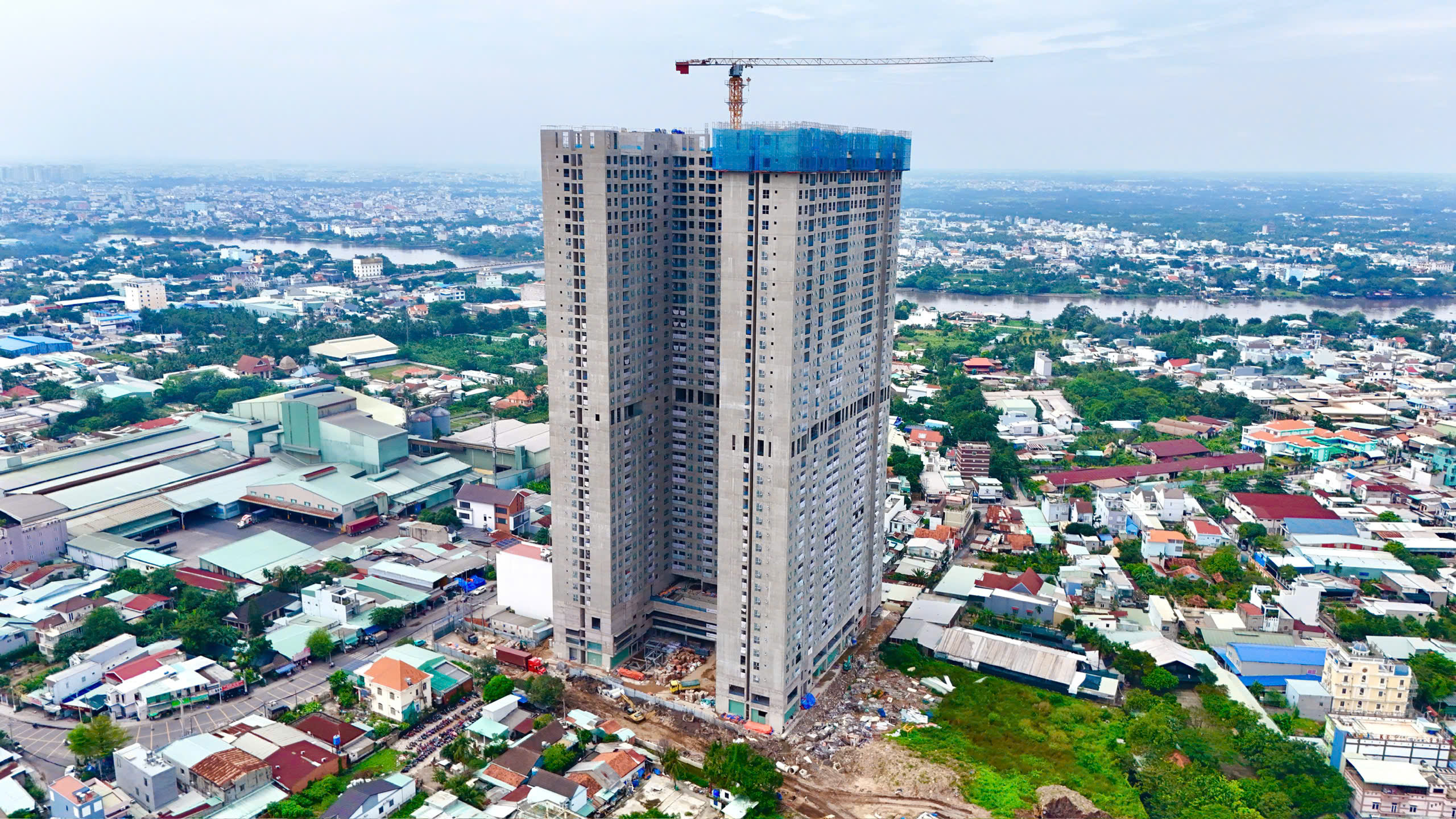 Tiến độ dự án at sky garden 4