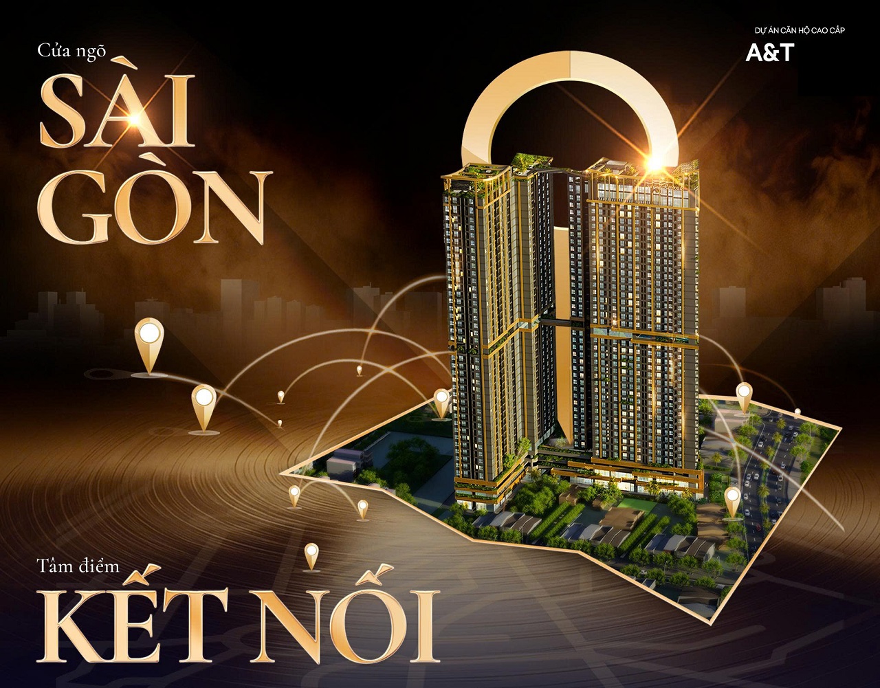 vị trí kết nối tại at saigon riverside