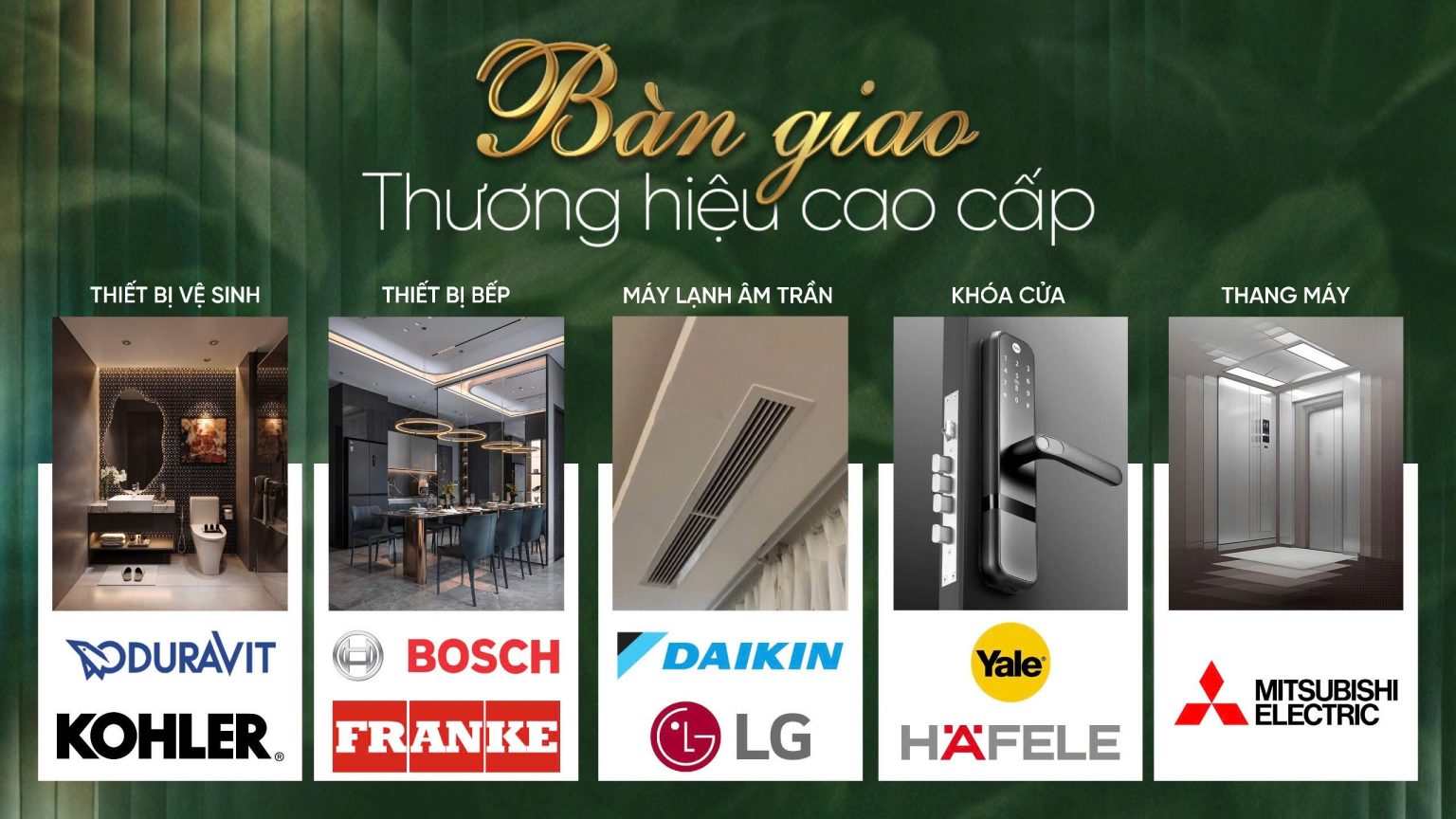 vật liệu bàn giao dự án at saigon riverside