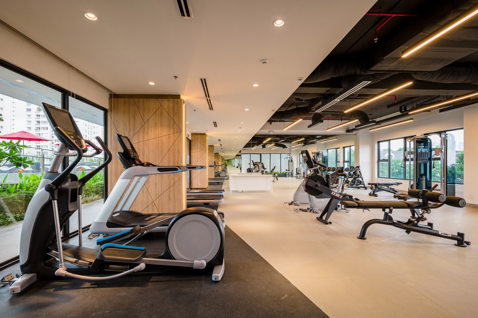 phòng gym at saigon riverside