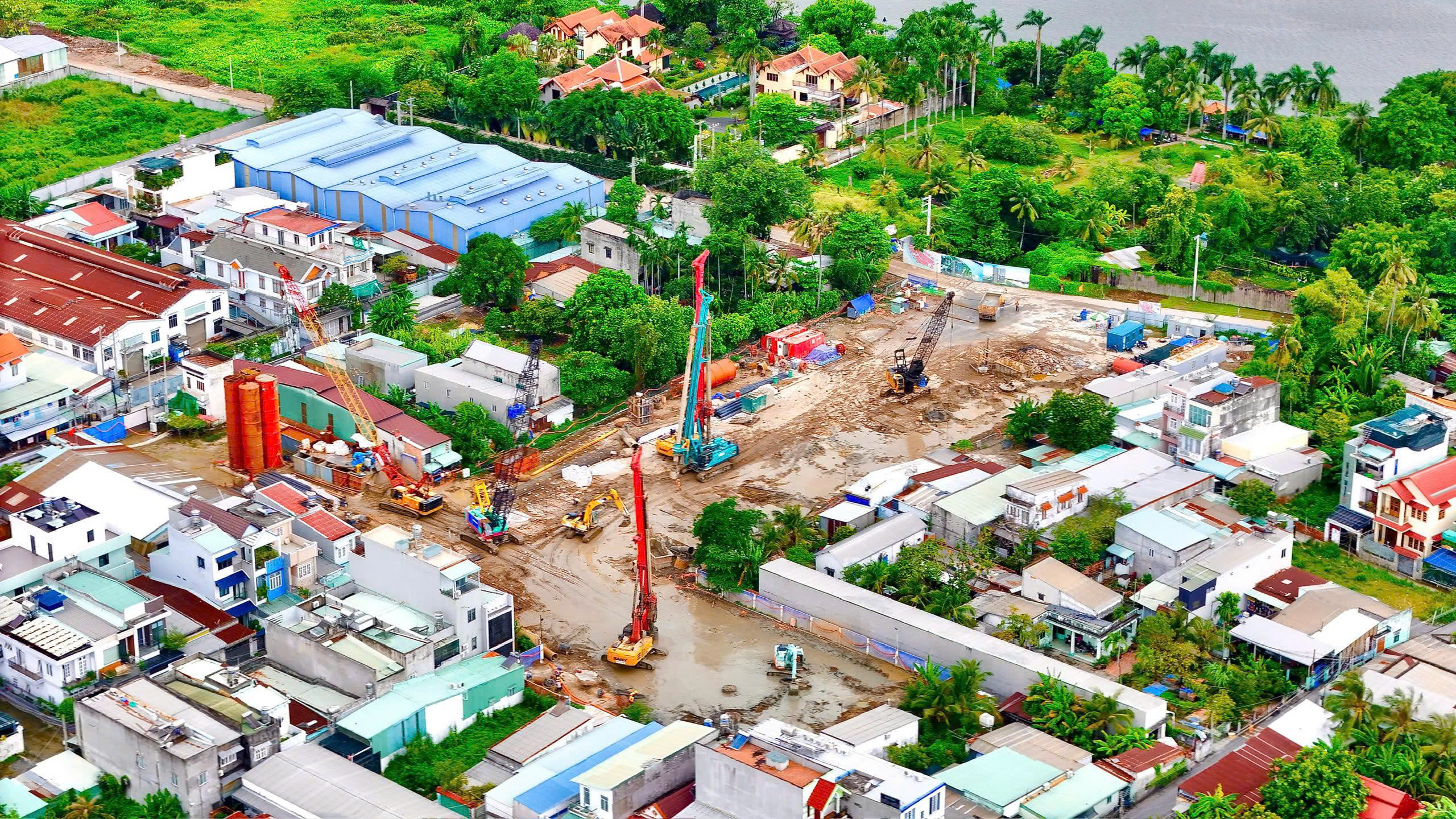 tiến độ dự án at saigon riverside 2