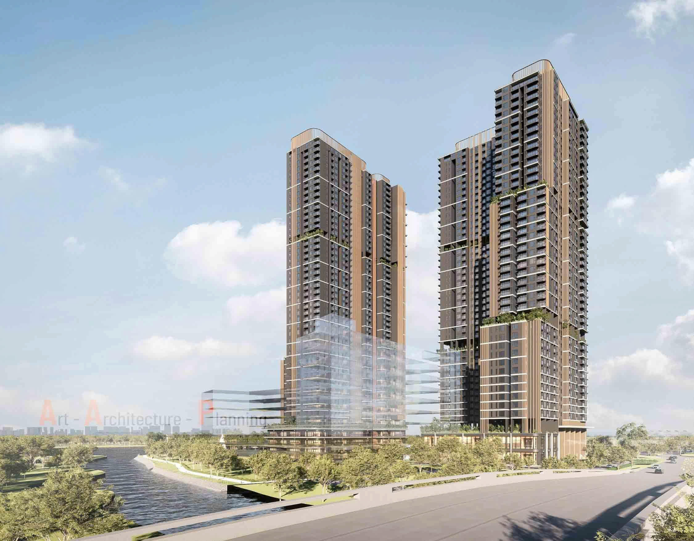 Phối cảnh dự án Landmark bình dươn