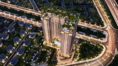 Ban đêm phú đông sky garden