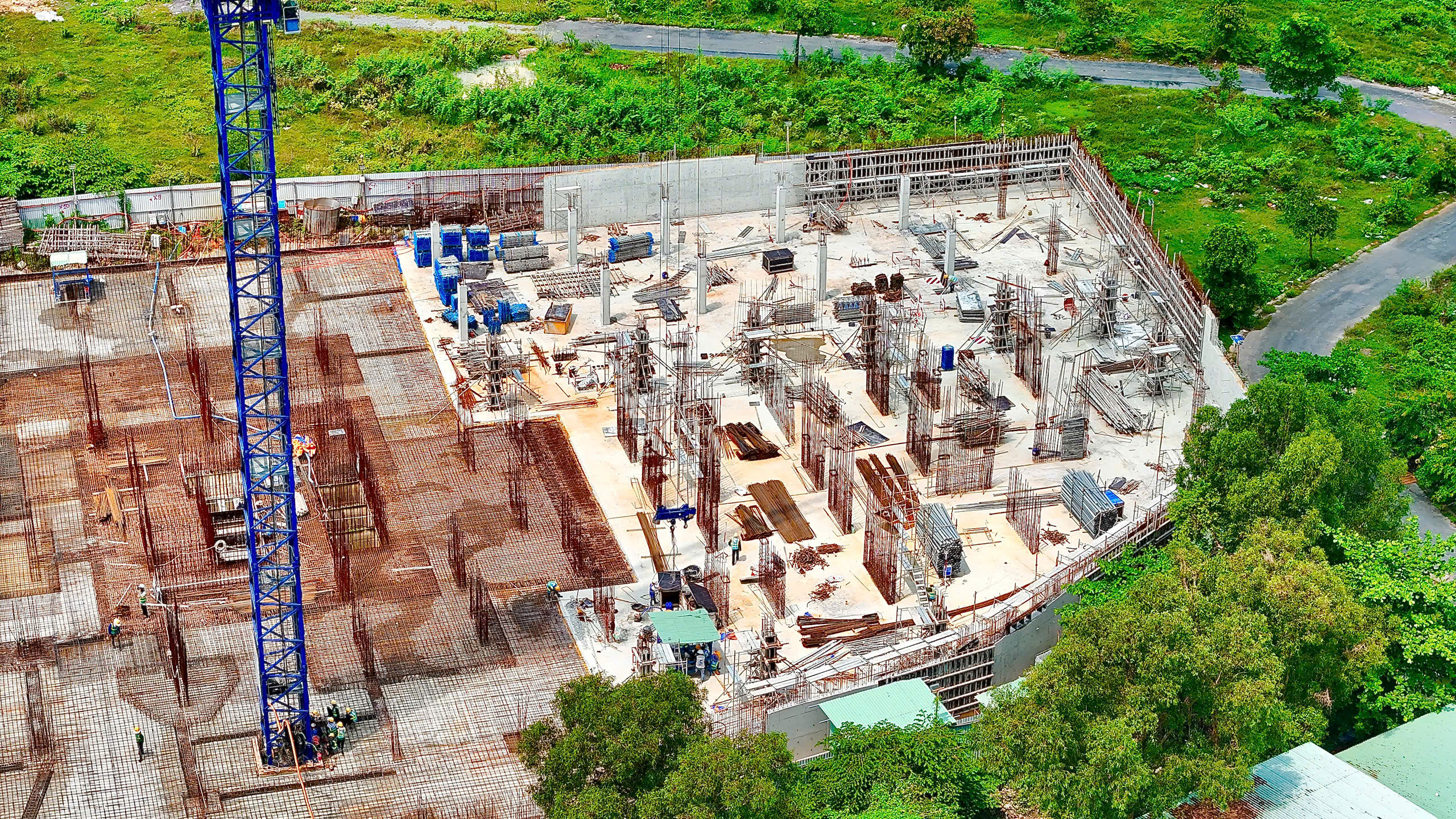 tiến độ mới nhất về dự án the felix