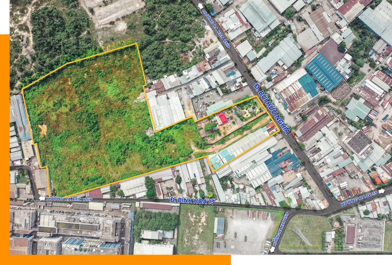 vị trí dự án datxanh homes park view