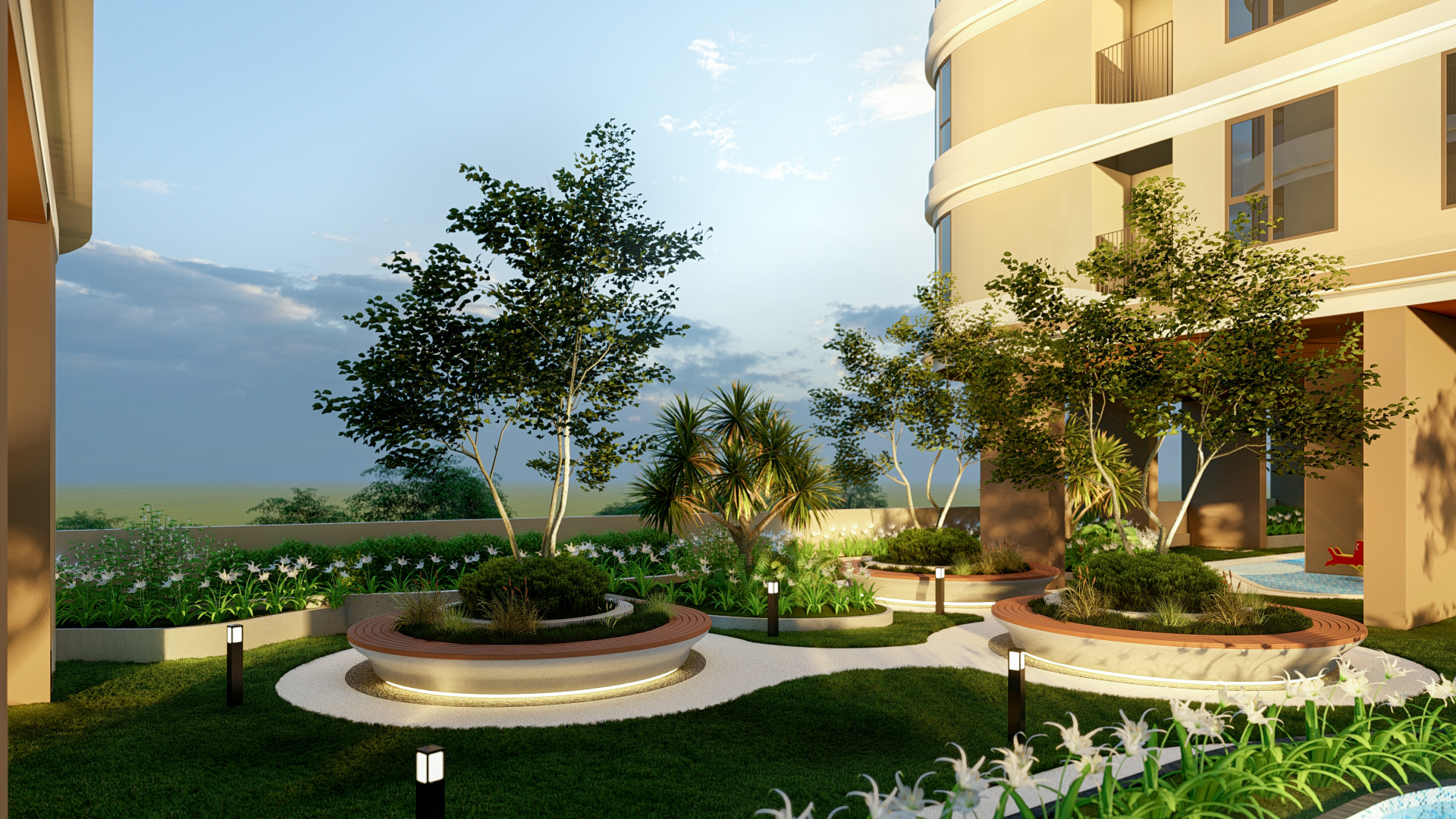 Tiện ích tầng dưới của căn hộ ak tower