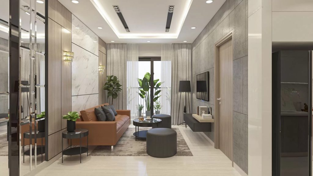 Nhà mẫu căn hộ ak tower bình dương