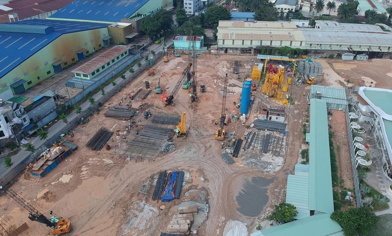 tiến độ mới nhất ak tower