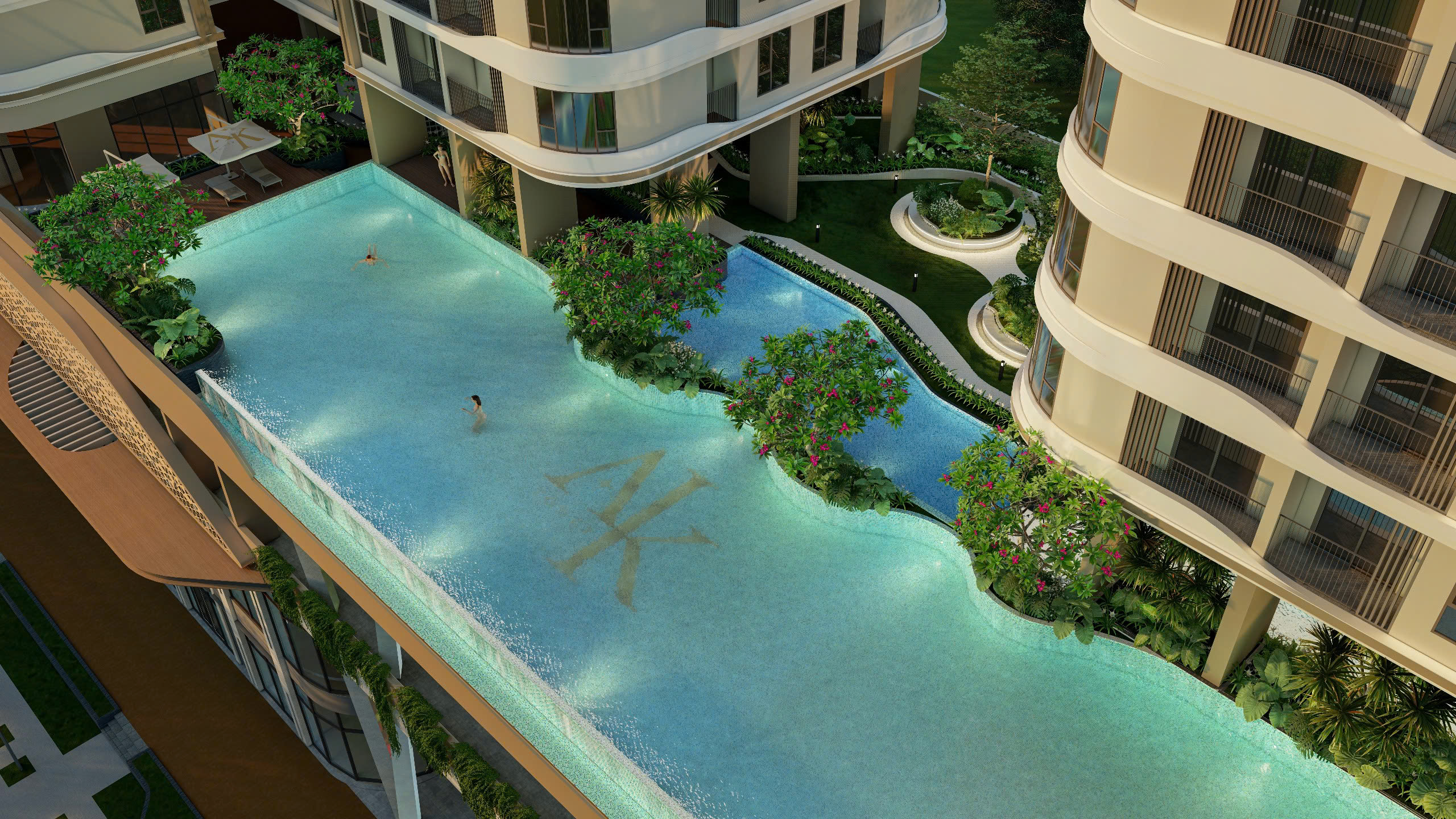 tiện ích hồ bơi ak tower