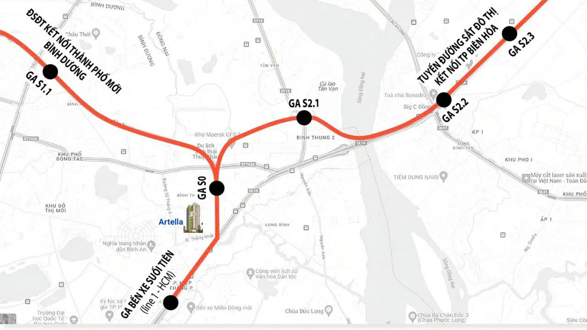 Art Stella vị trí chiến lược