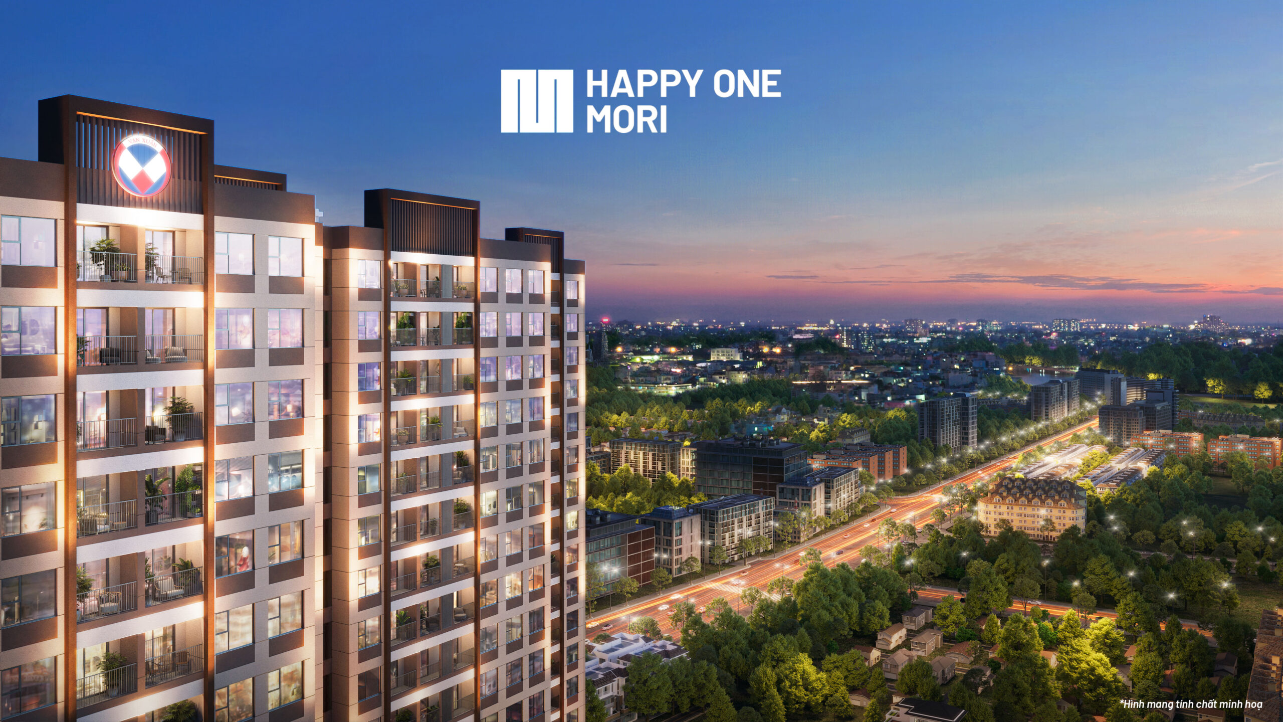 Góc view dự án happy one mori