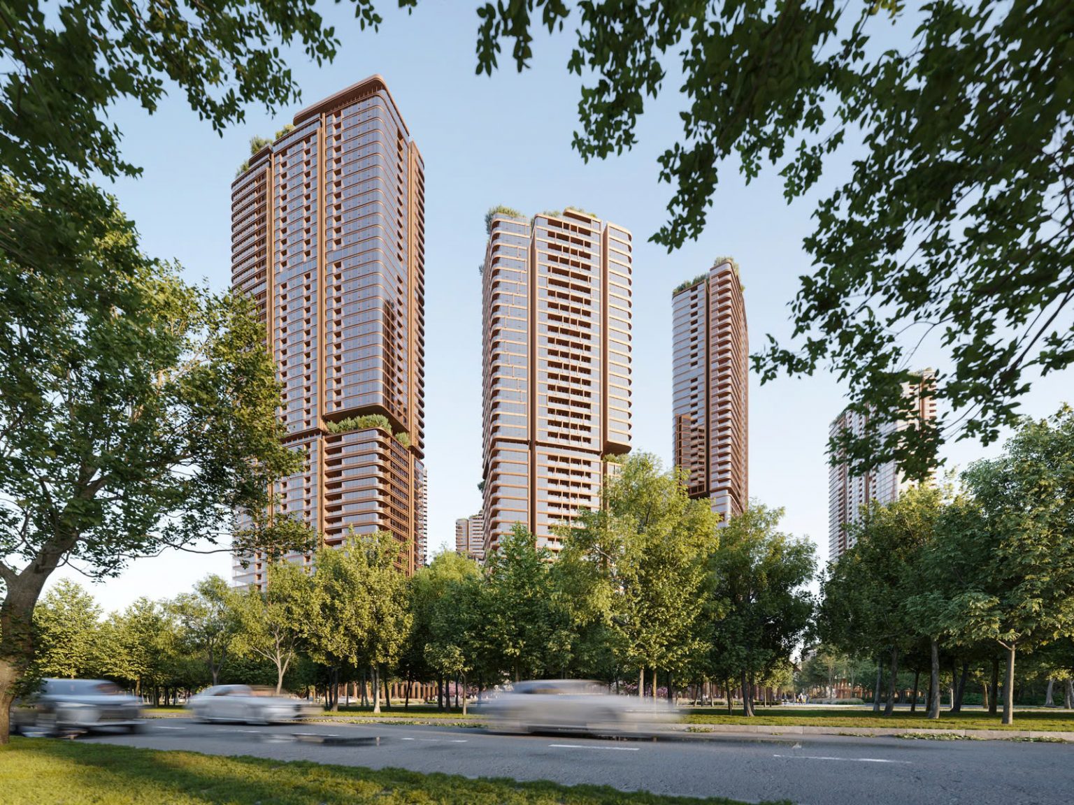 Phối cảnh tổng thể toàn khu dự án East Valley Mai Chí Thọ 1