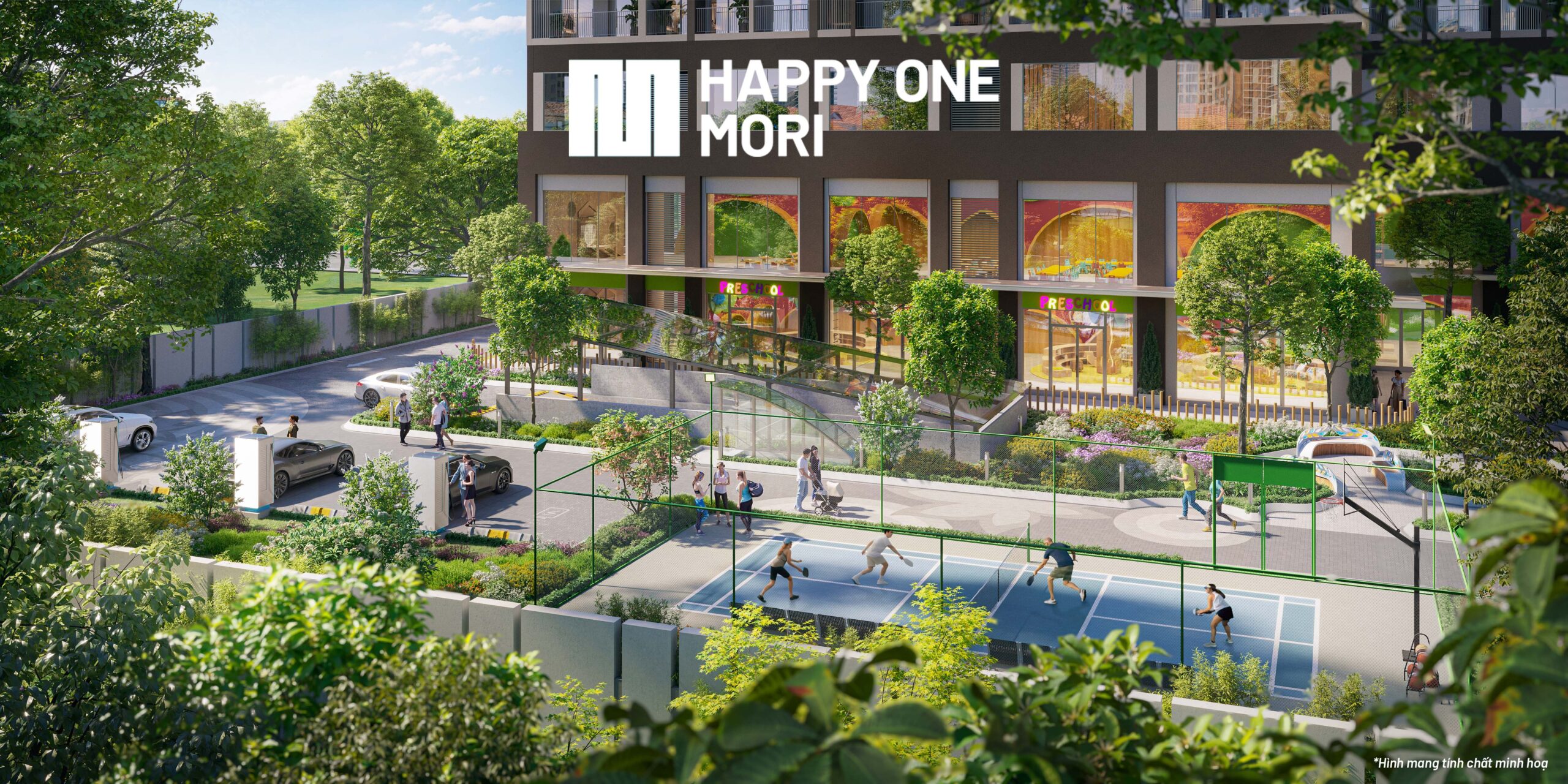 Tiện ích dự án happy one mori