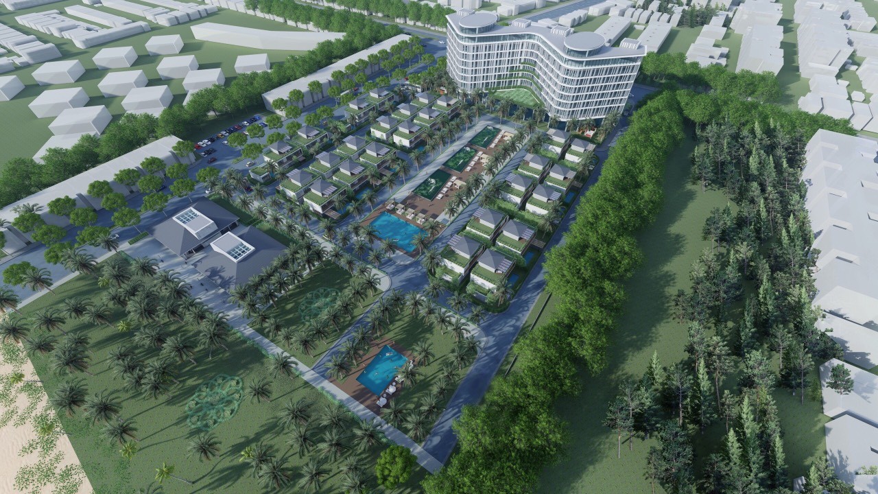 Tổng thể A&T Resort Đà Nẵng