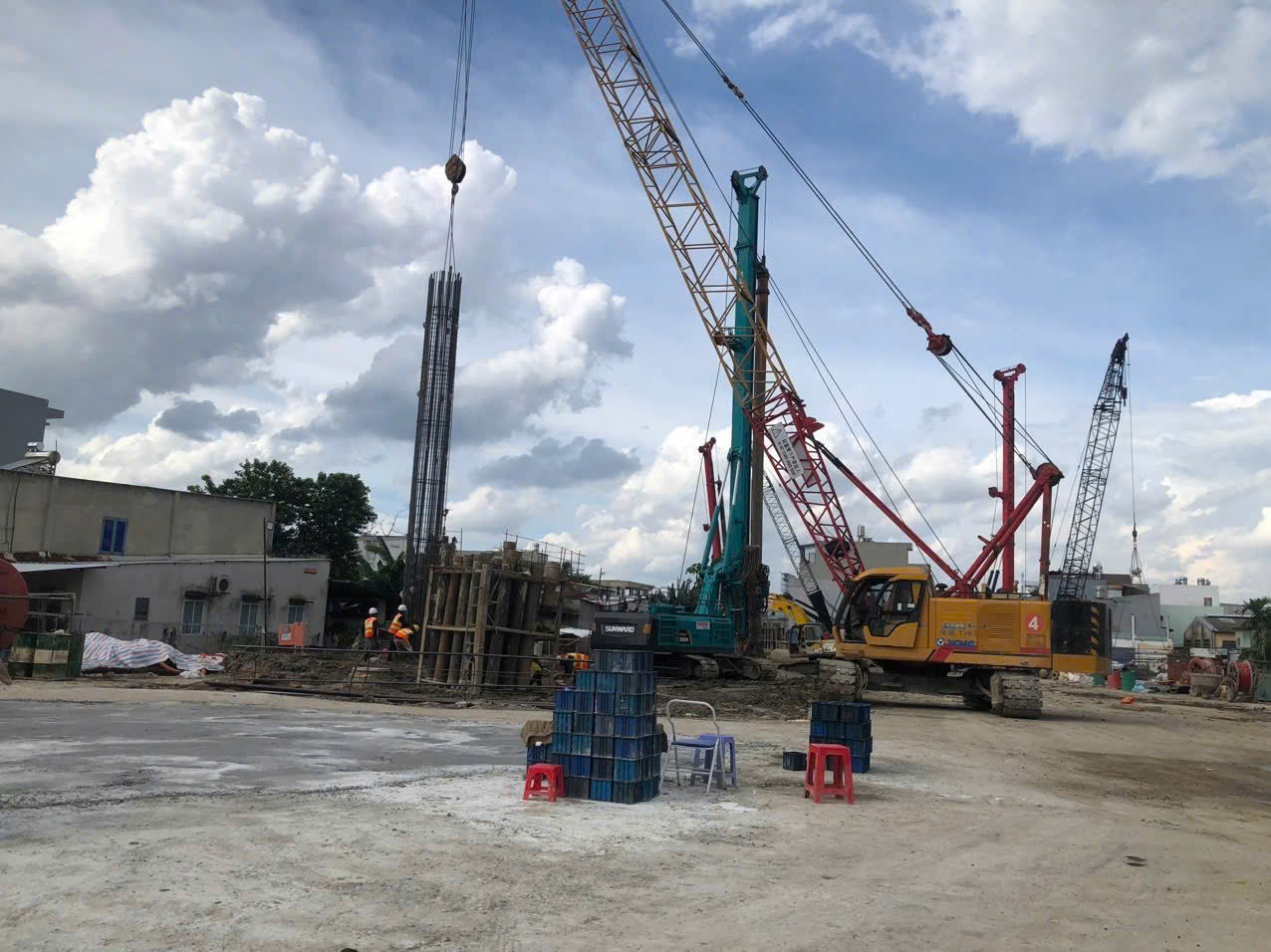 Tiến độ mới nhất tại at saigon riverside