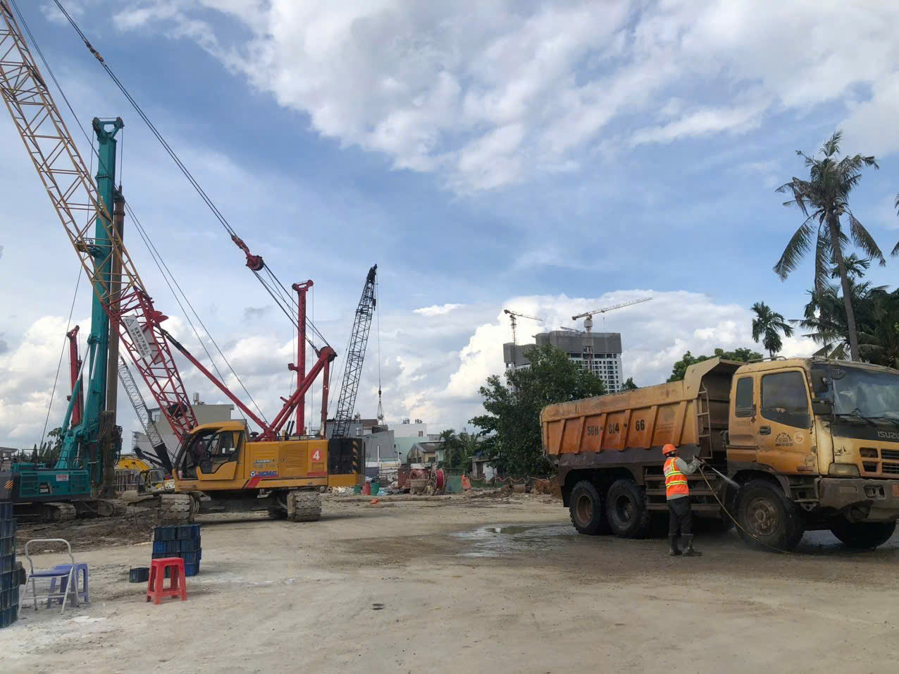 Tiến độ tháng 9 tại căn hộ at saigon riverside