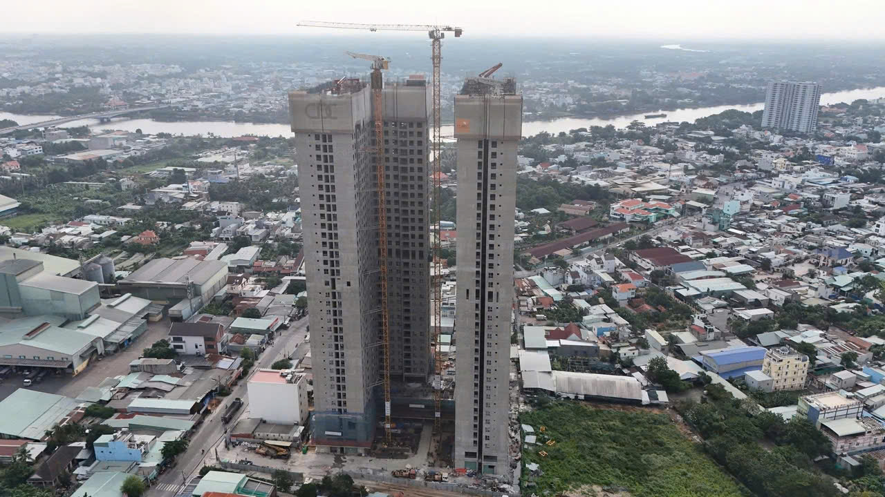 tiến độ at sky garden