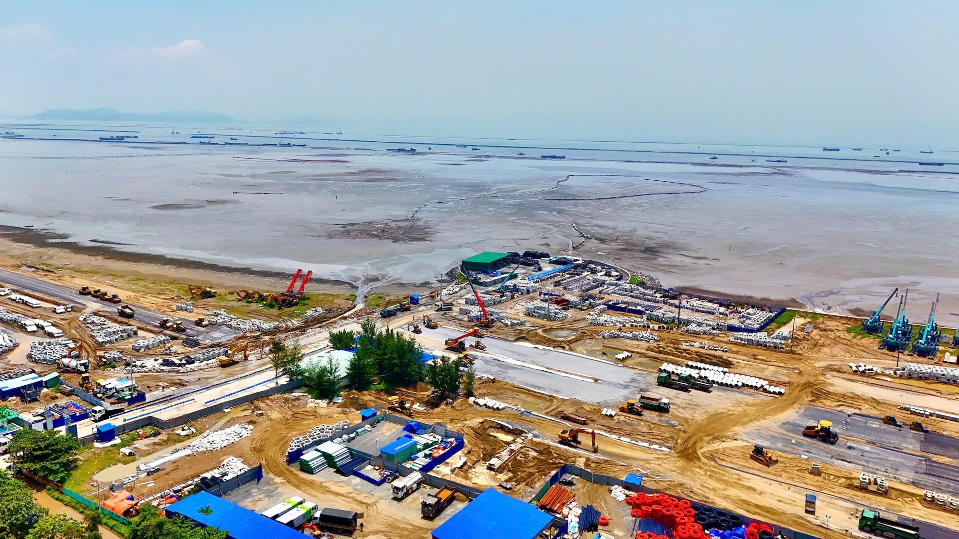 tiến độ dự án vinhomes cần giờ