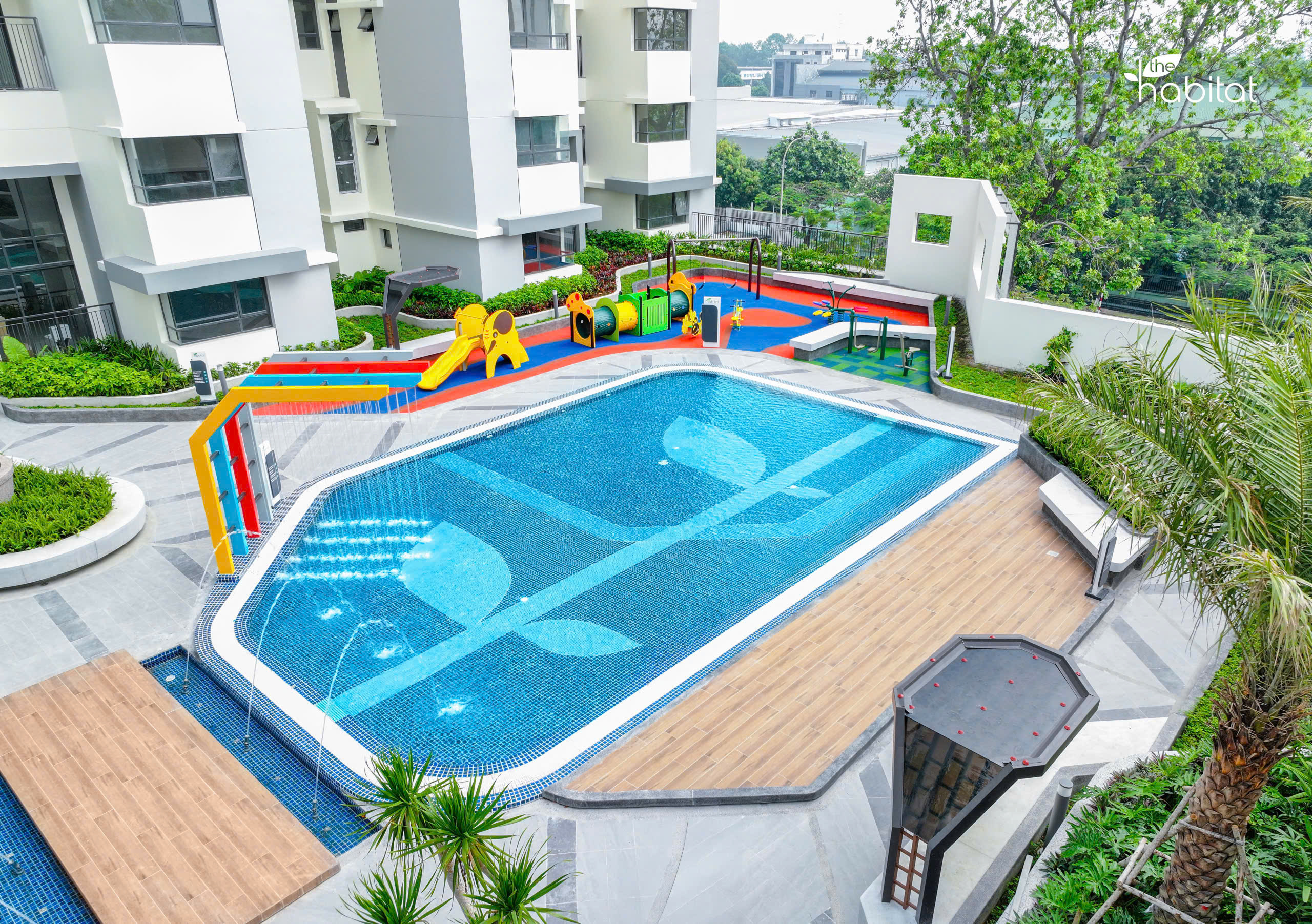 Hồ bơi dự án habita