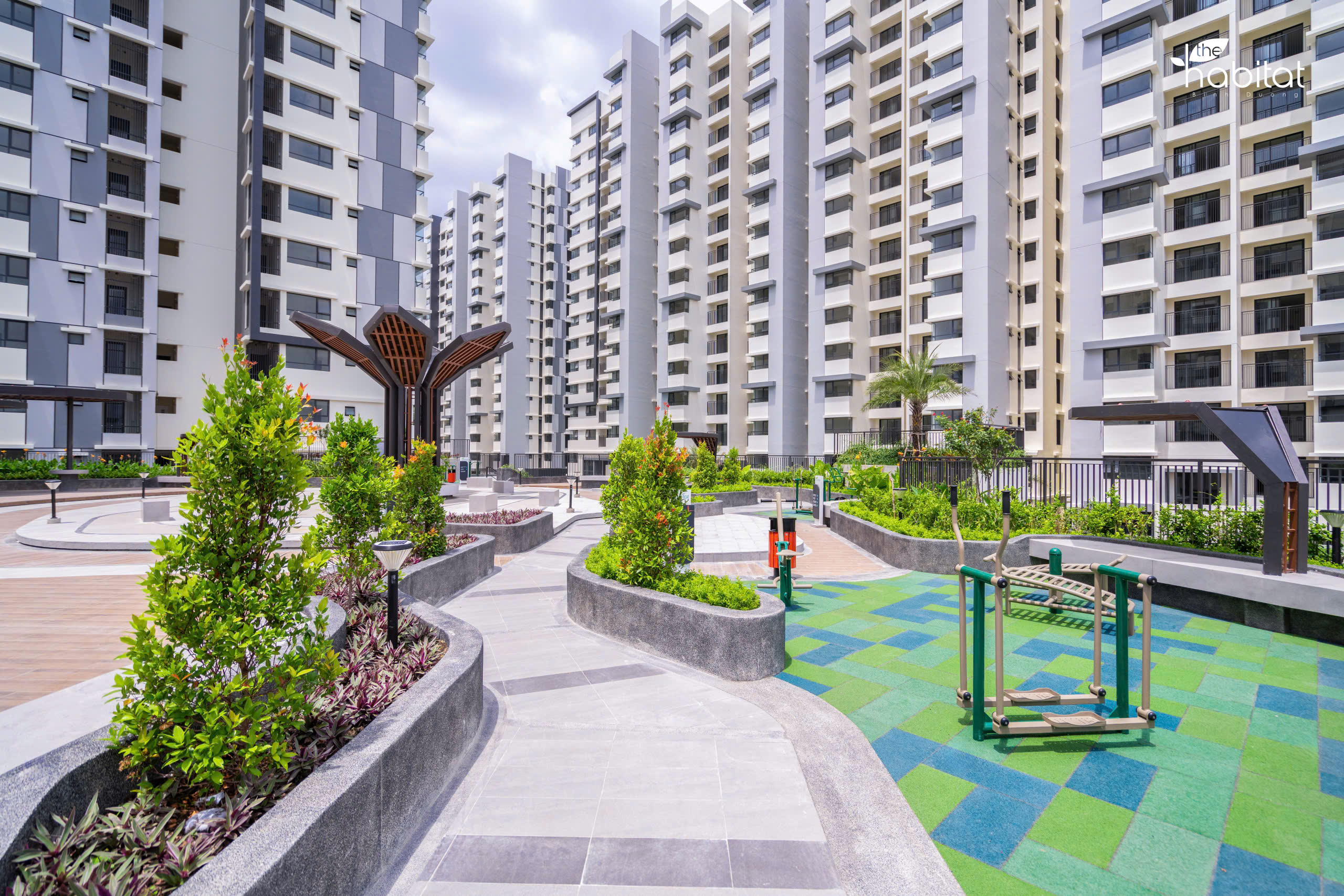 Khuôn viên thực tế habita bình dương1